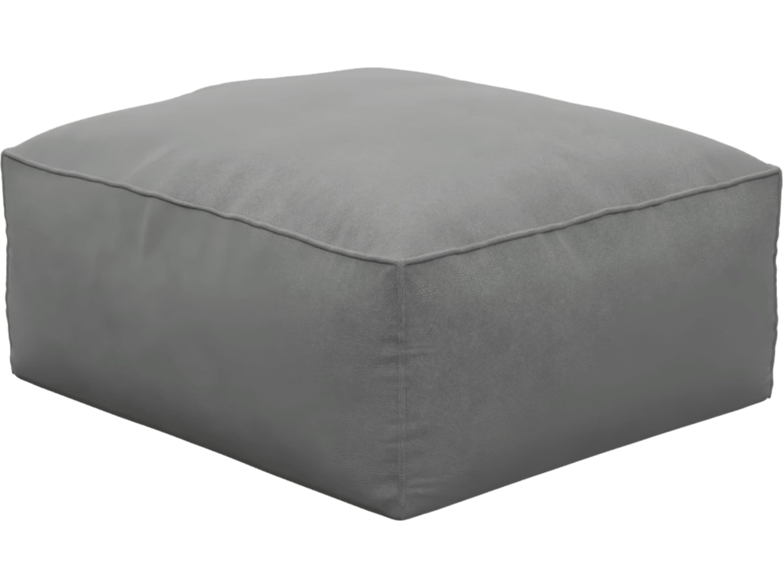 Riley Maya Flint Modular Small Ottoman color Maya Flint
