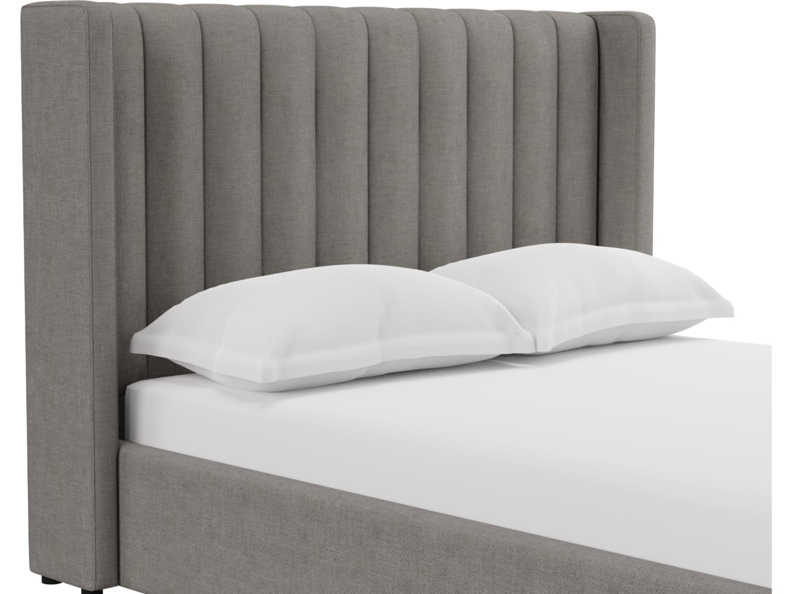 Isabella Bed Isla Soft Grey color Isla Soft Grey