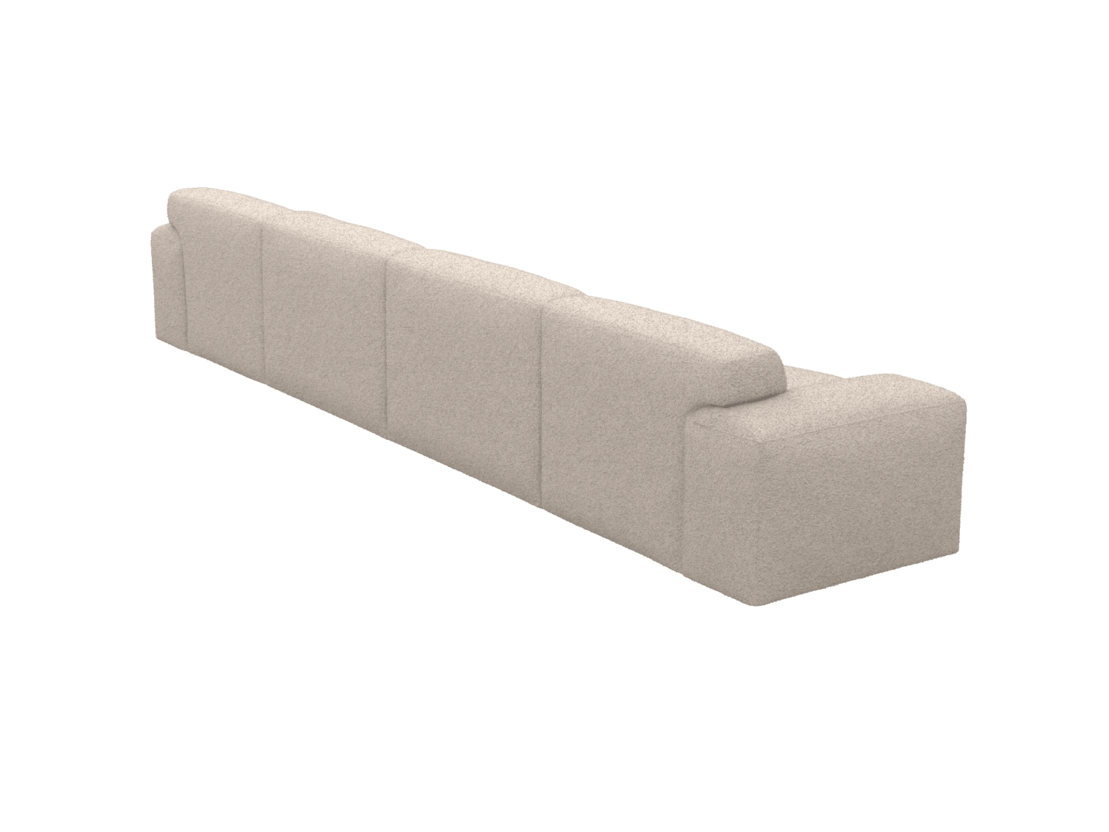Copenhagen Boucle Pumice Sofa - 4 Seater color Boucle Pumice