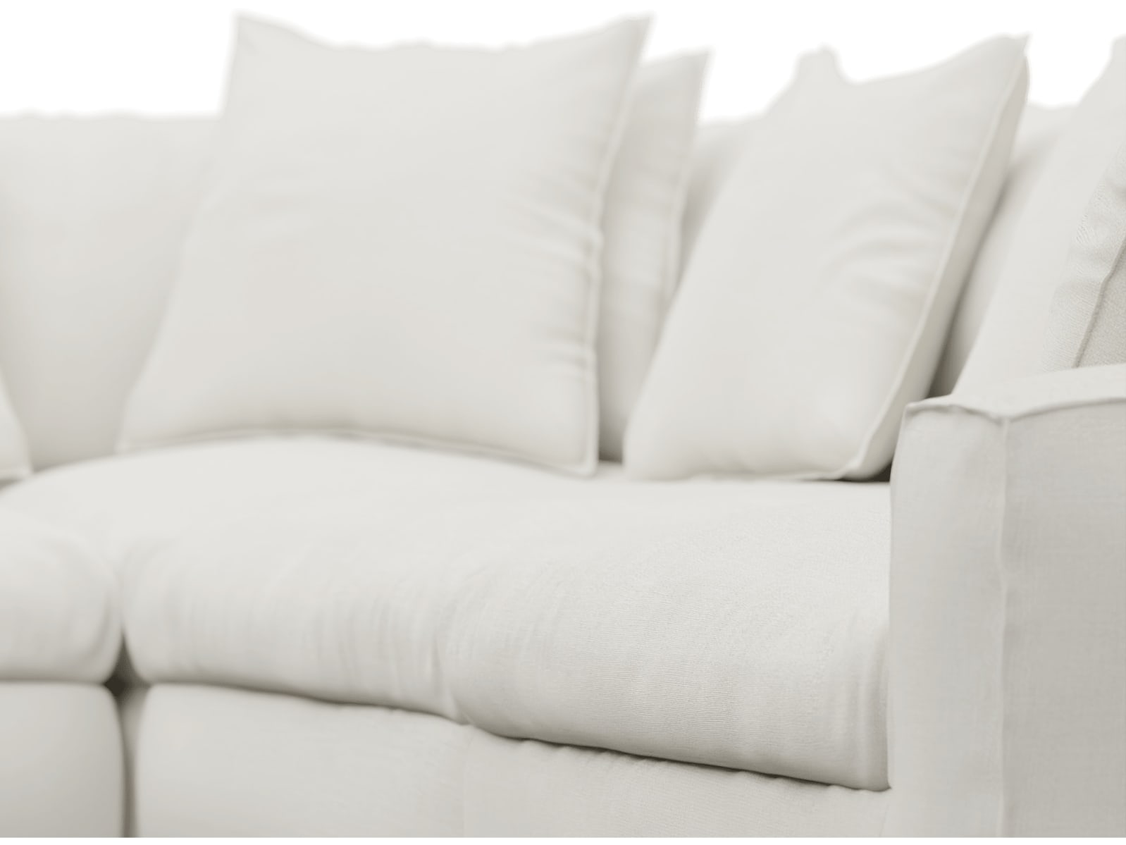 Tully Tribute Ice Modular Sofa - 5 Piece color Tribute Ice