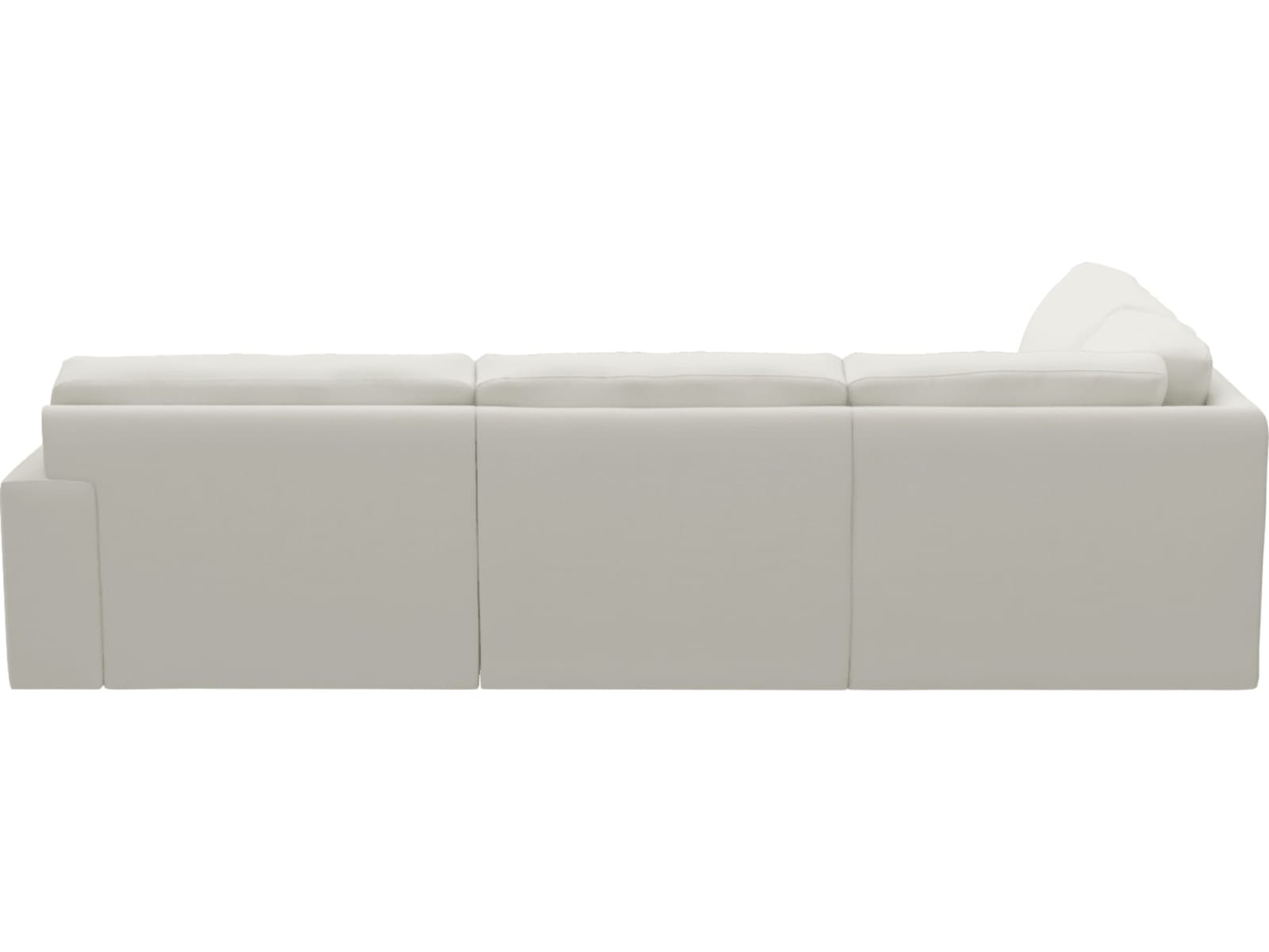 Monica Tribute Shell Sofa - 4 Seater LAF Terminal color Tribute Shell