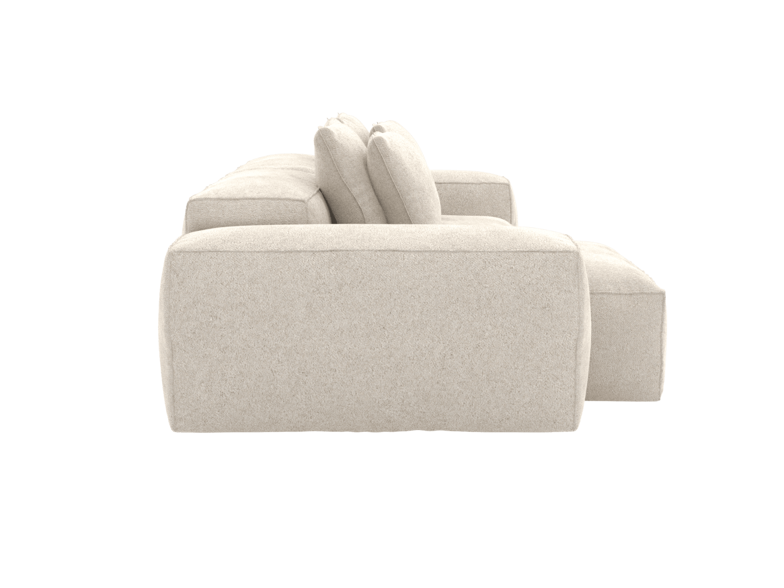 Riley Avon Mineral 2 Seater Modular Chaise Sofa color Avon Mineral