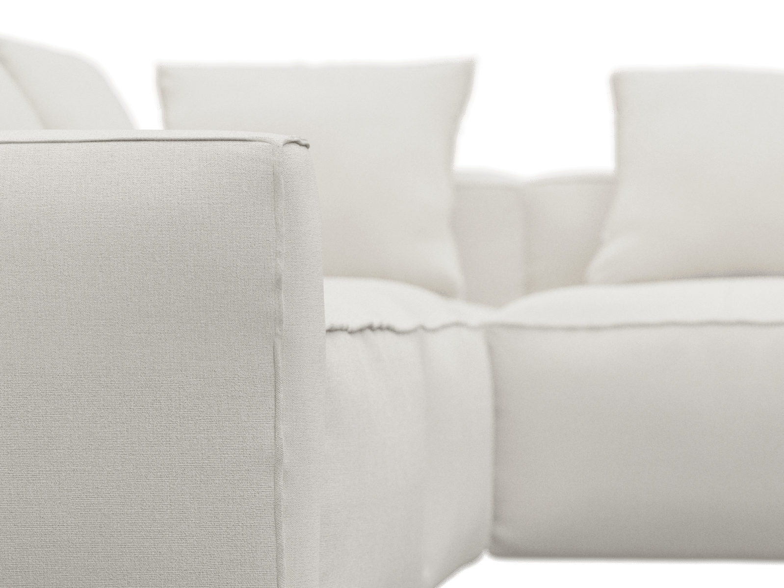 Riley Apt Tribute Ice Corner Sofa - 5 Seater color Tribute Ice