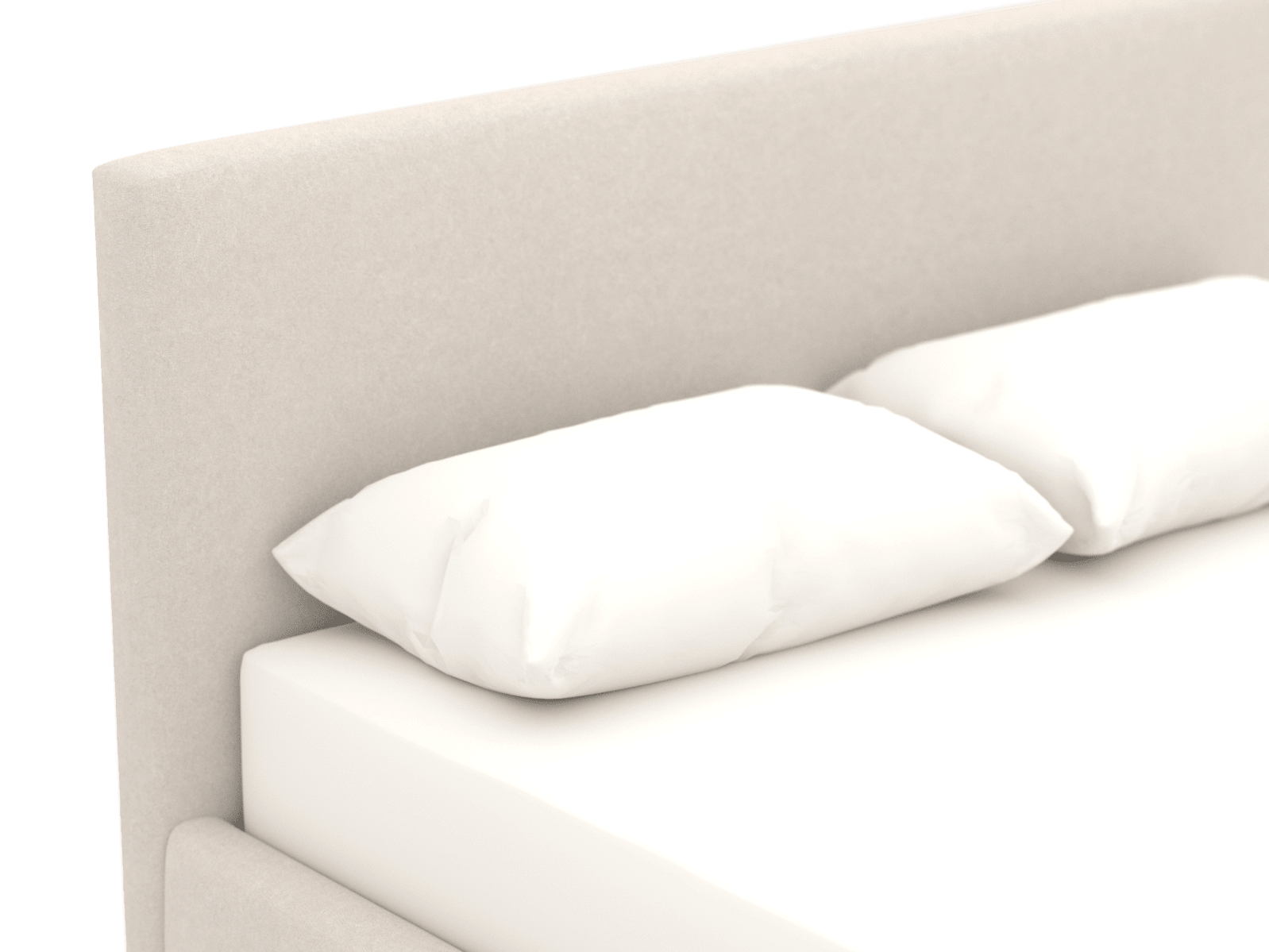 Haven Gas Lift Bed View Cream King color View Cream