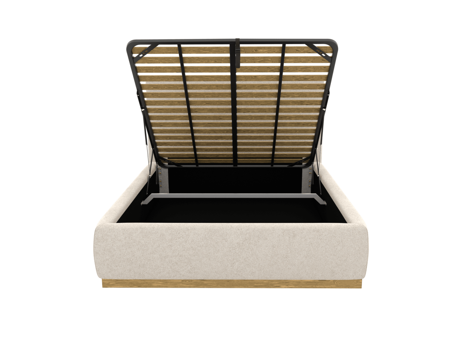 Haven Gas Lift Bed Avon Mineral color Avon Mineral