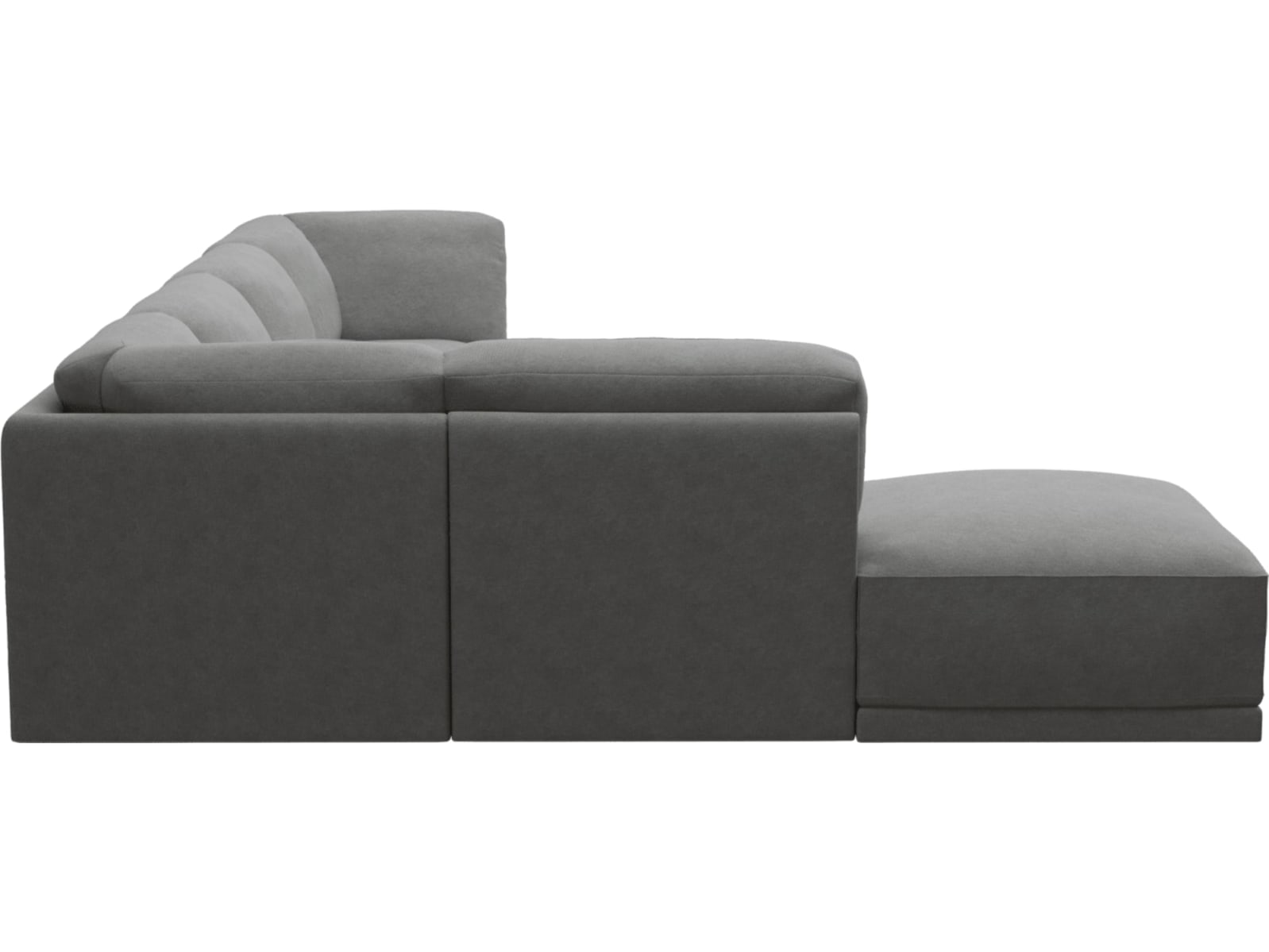 Emily Modular Sofa Maya Flint - 6 Piece color Maya Flint