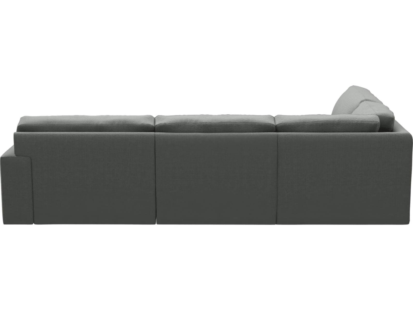 Monica Tribute Storm Sofa - 4 Seater LAF Terminal color Tribute Storm