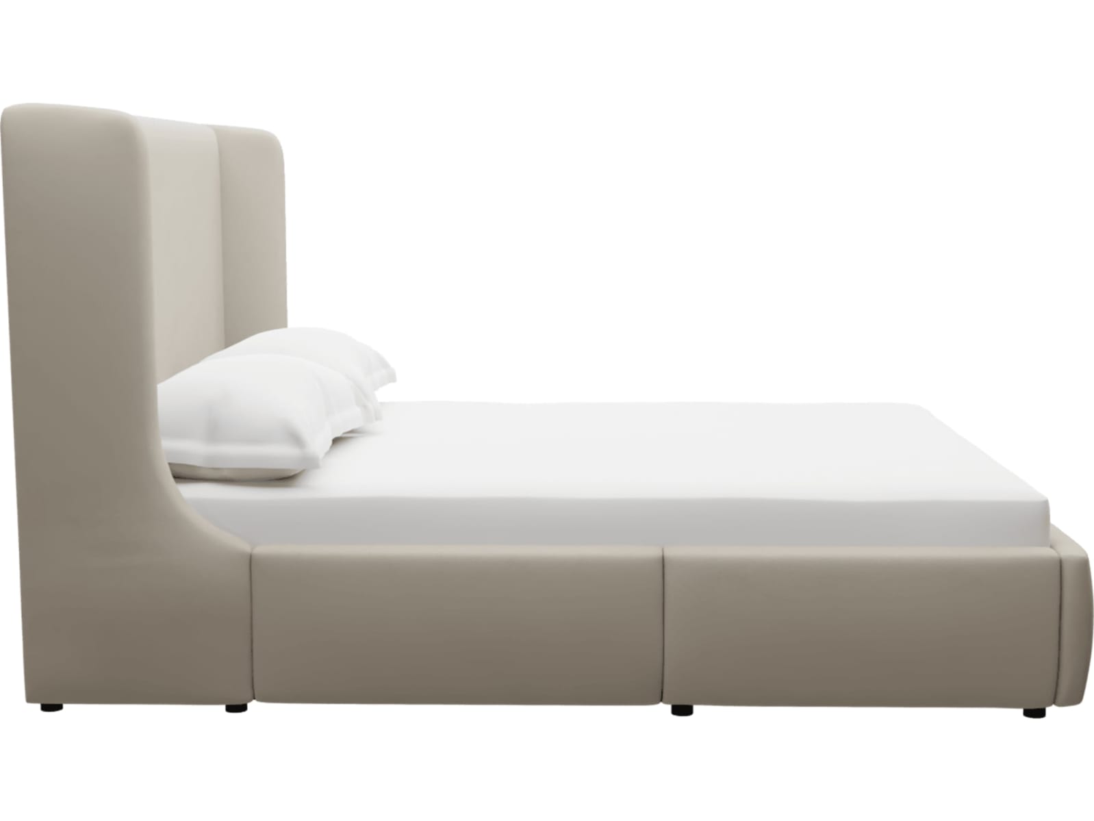 Lucy Drawer Bed Isla Sea Pearl color Isla Sea Pearl