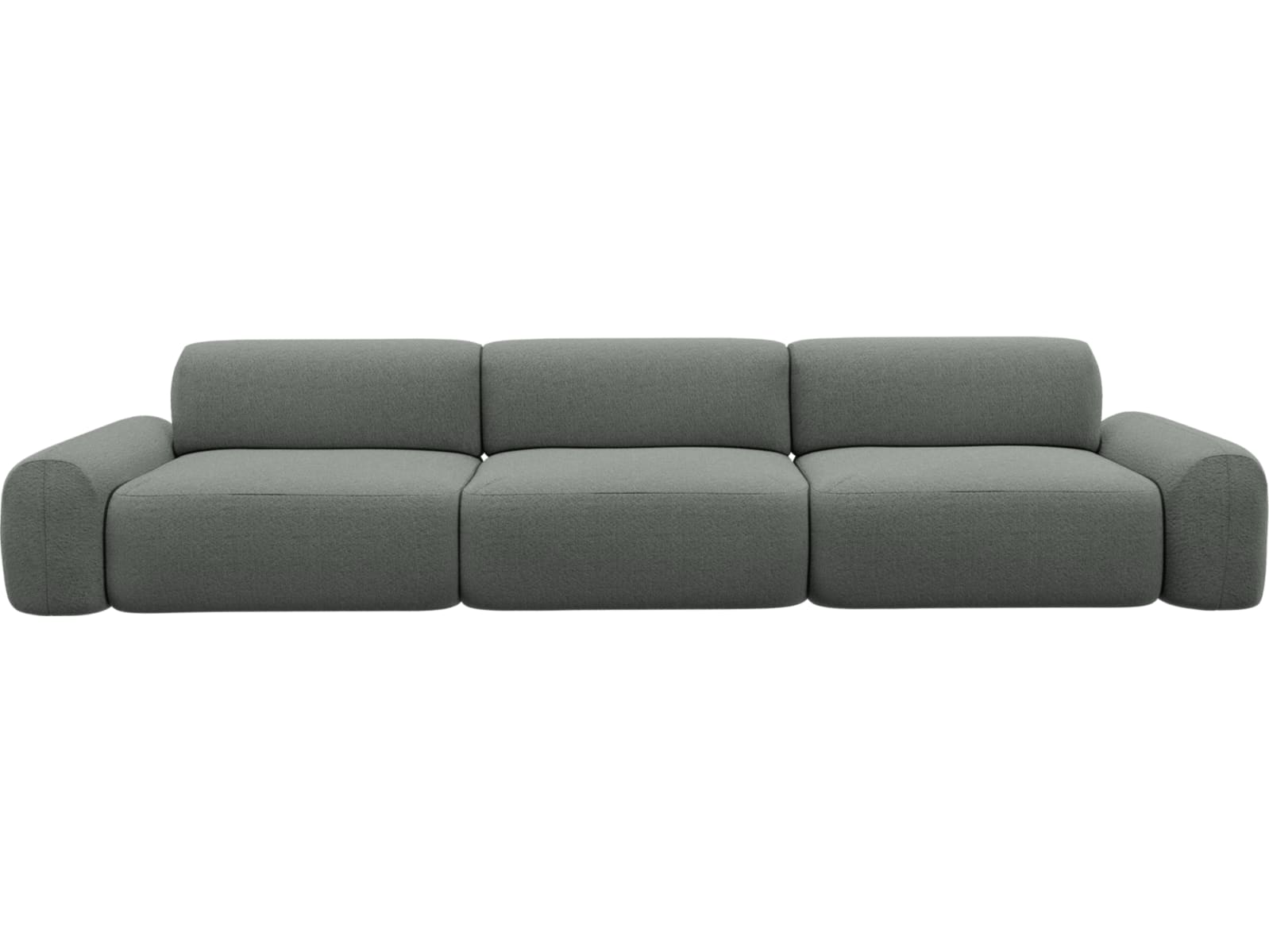 Beckett Tribute Storm Modular Sofa - 3 Seater color Tribute Storm