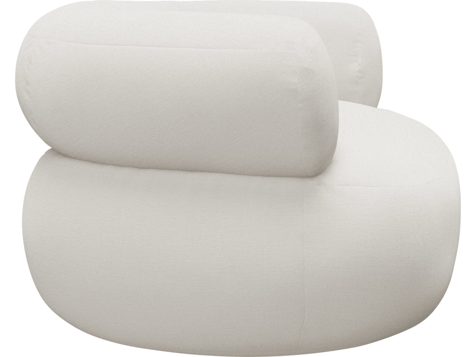 Colette Tribute Ice Swivel Armchair color Tribute Ice