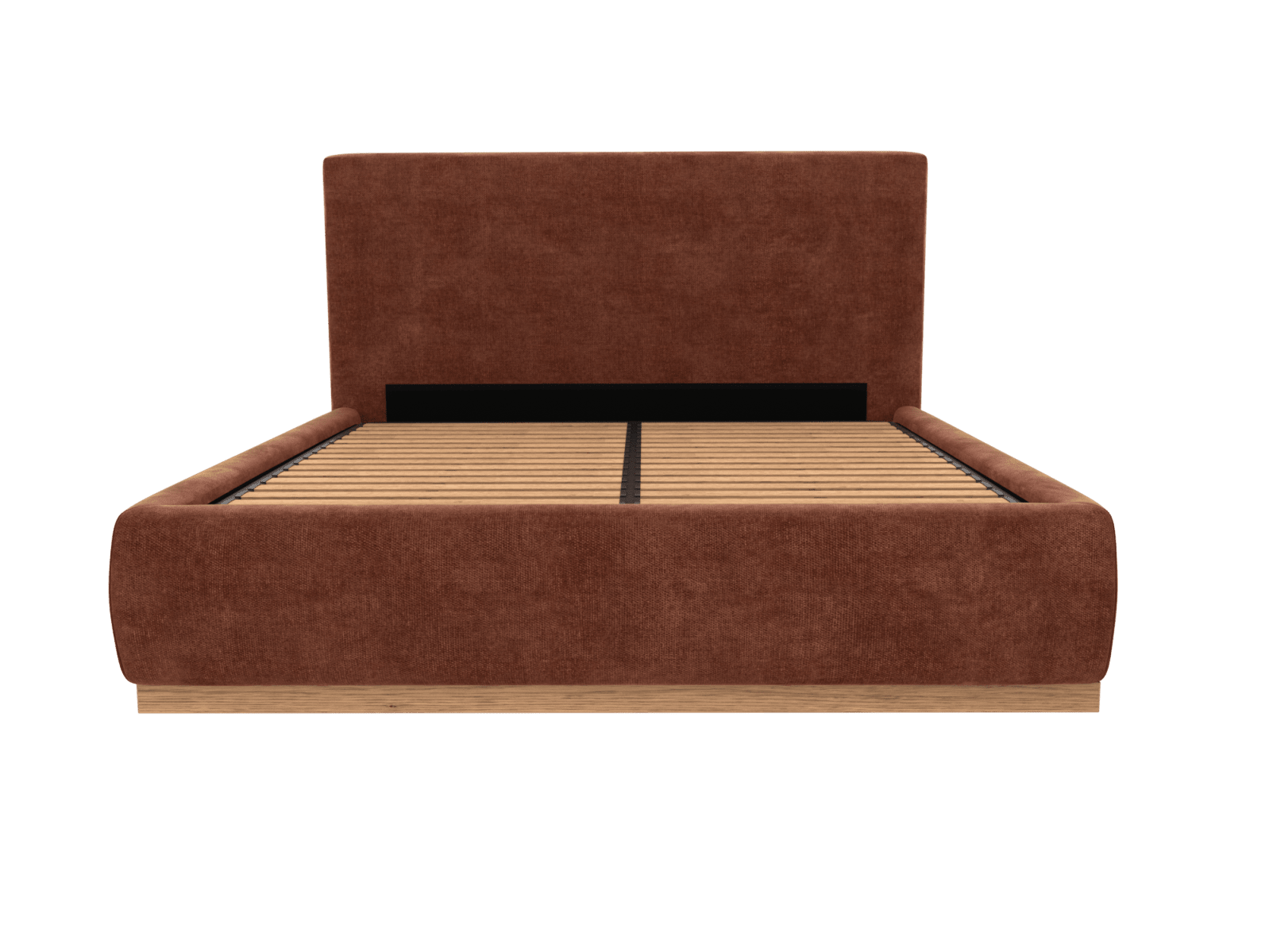 Haven Gas Lift Bed Muse Rust King color Muse Rust