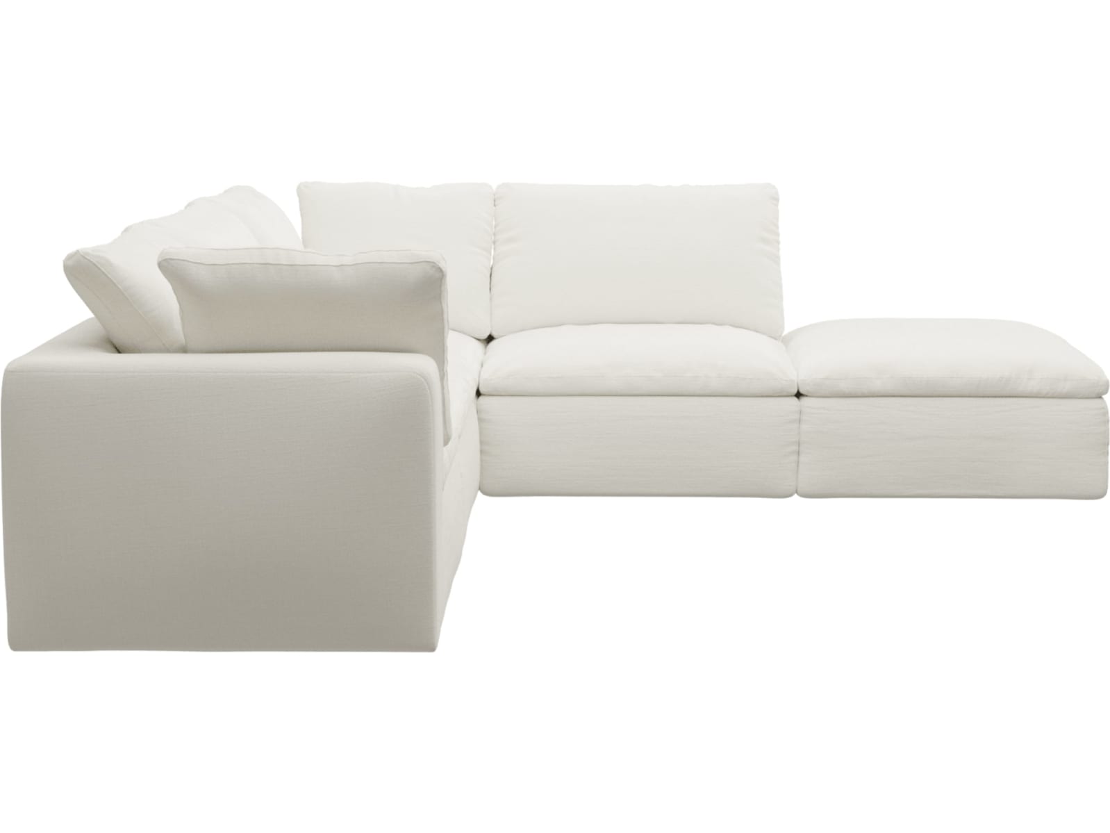 Cloud Tribute Shell Modular Sofa - 5 Piece color Tribute Shell