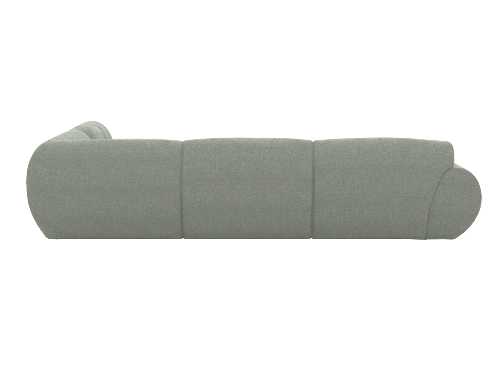 Malmo Avon Sage Sofa - 5 Seater LAF Terminal color Avon Sage