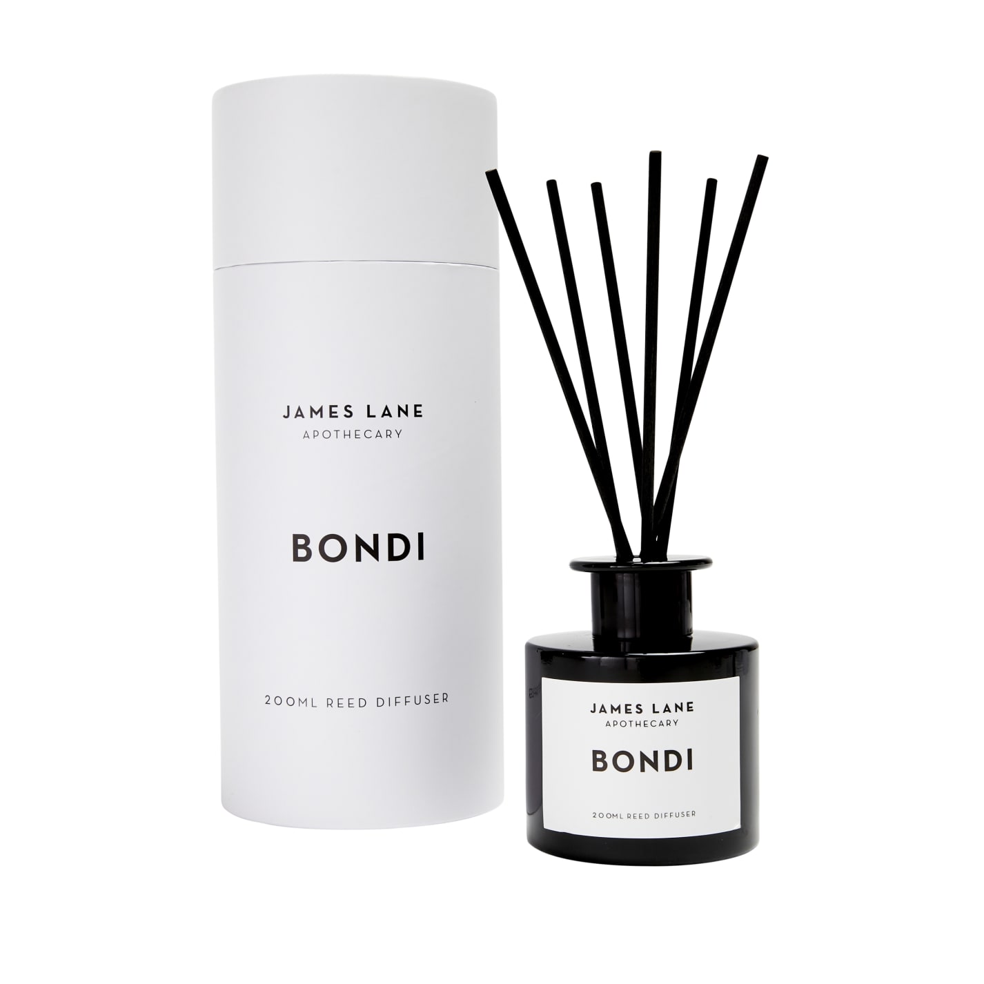 Apothecary Bondi Scented Diffuser 200gm color Black