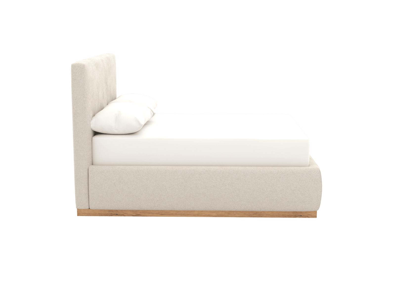Haven Gas Lift Bed Muse Flax King Single color Muse Flax