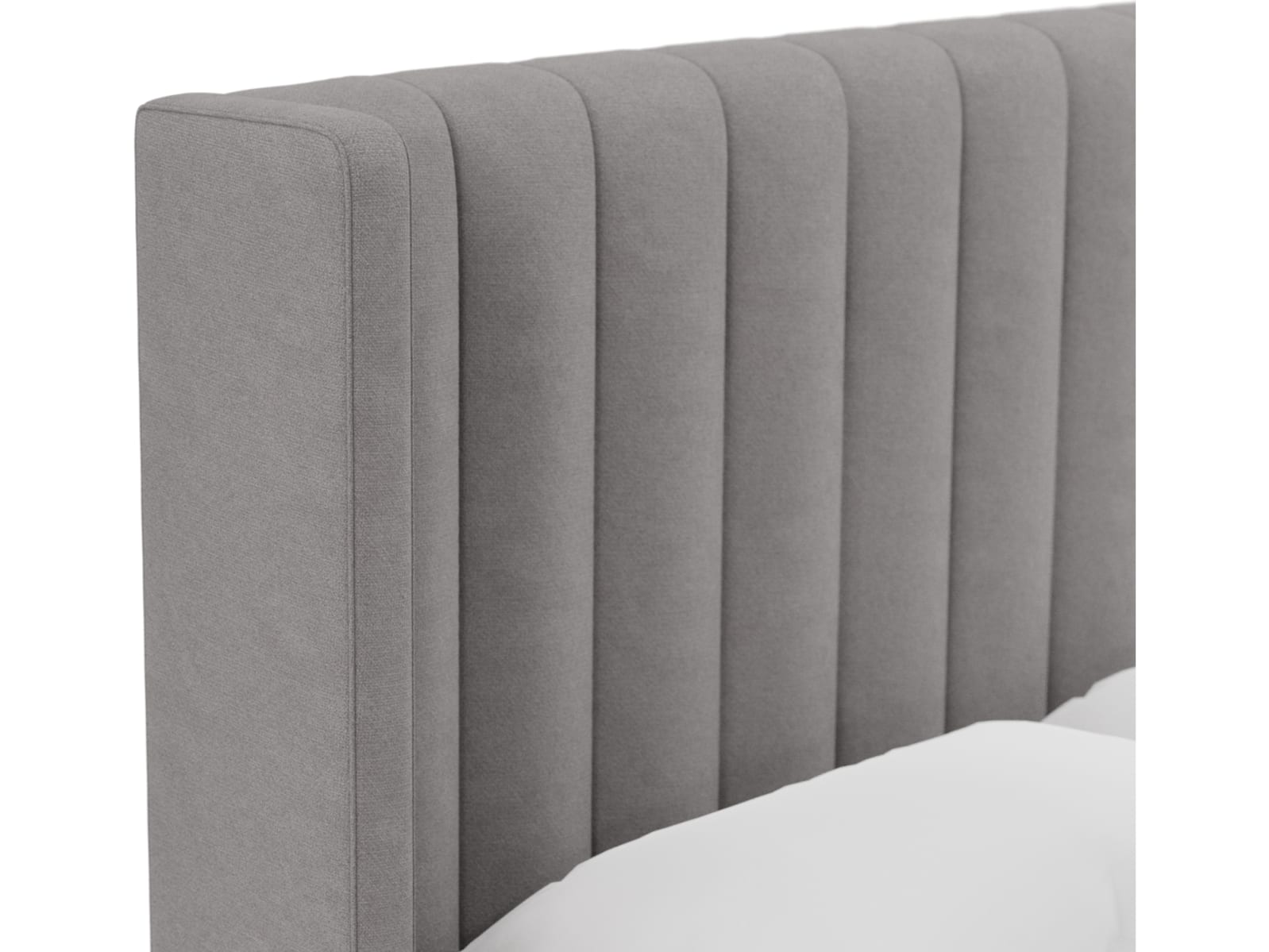 Isabella Bed View Steel color View Steel