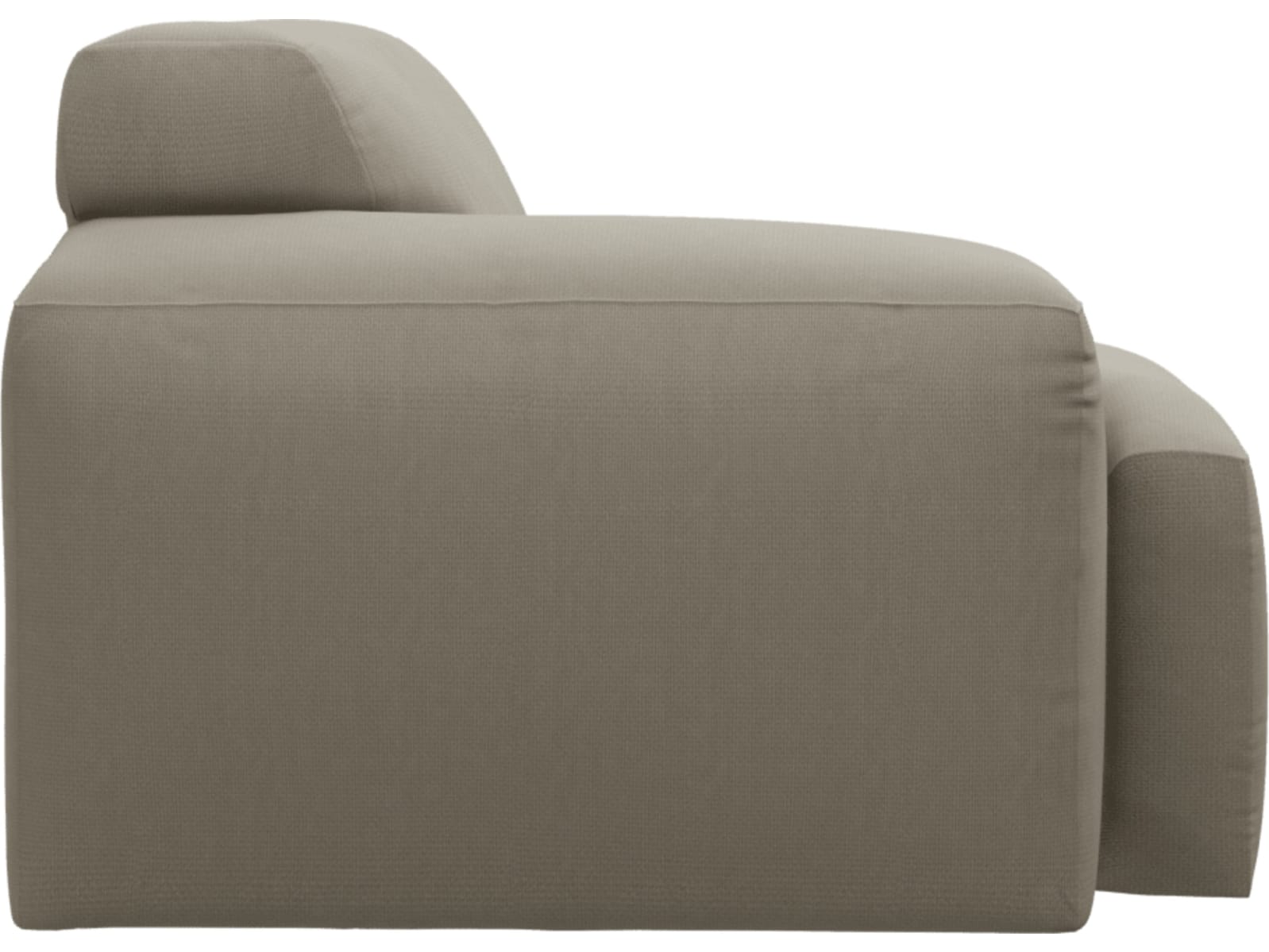 Copenhagen Plaza Natural Left Arm Facing Sofa Module color Plaza Natural
