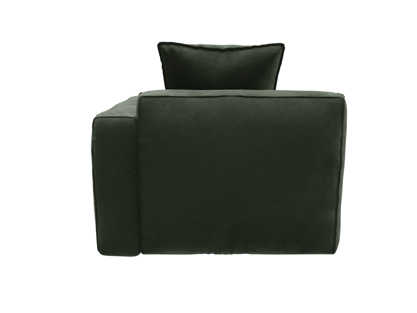 Riley Apt Muse Forest Right Arm Facing Chair Module color Muse Forest