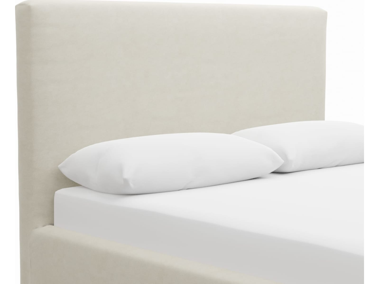 Willow Gas Lift Bed Muse Flax color Muse Flax