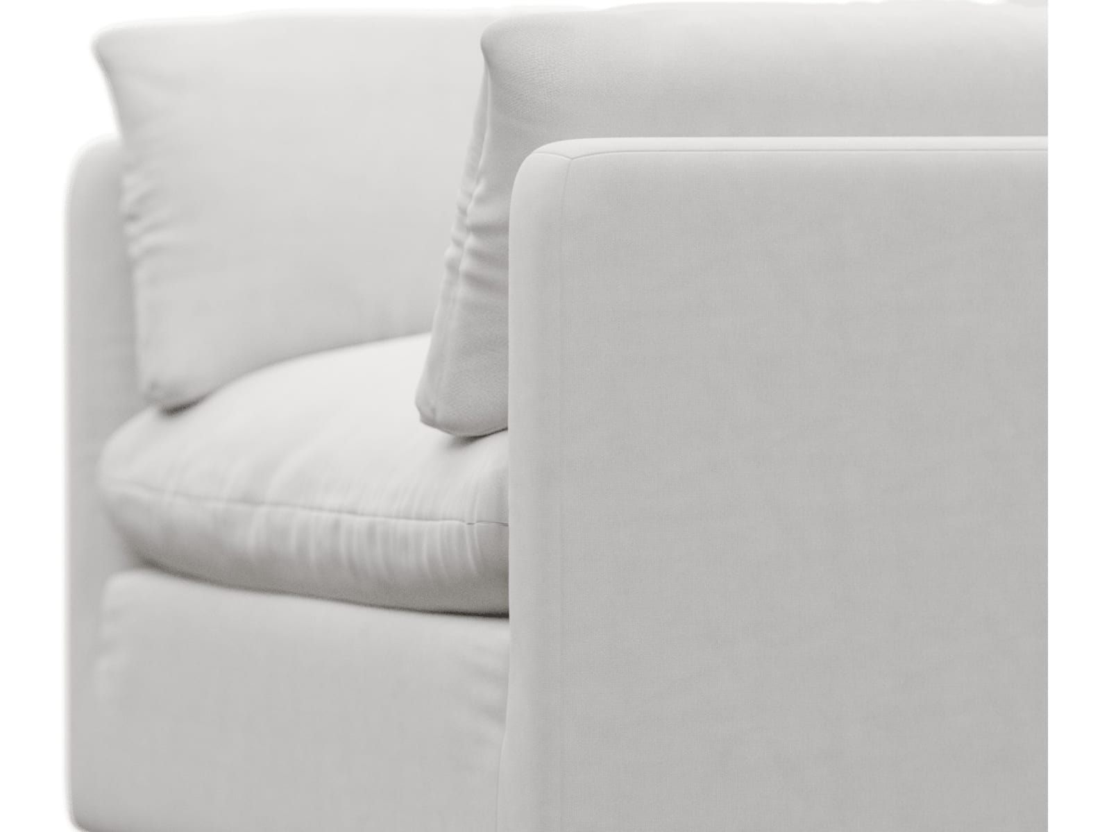 Willow Muse Frost Armchair color Muse Frost