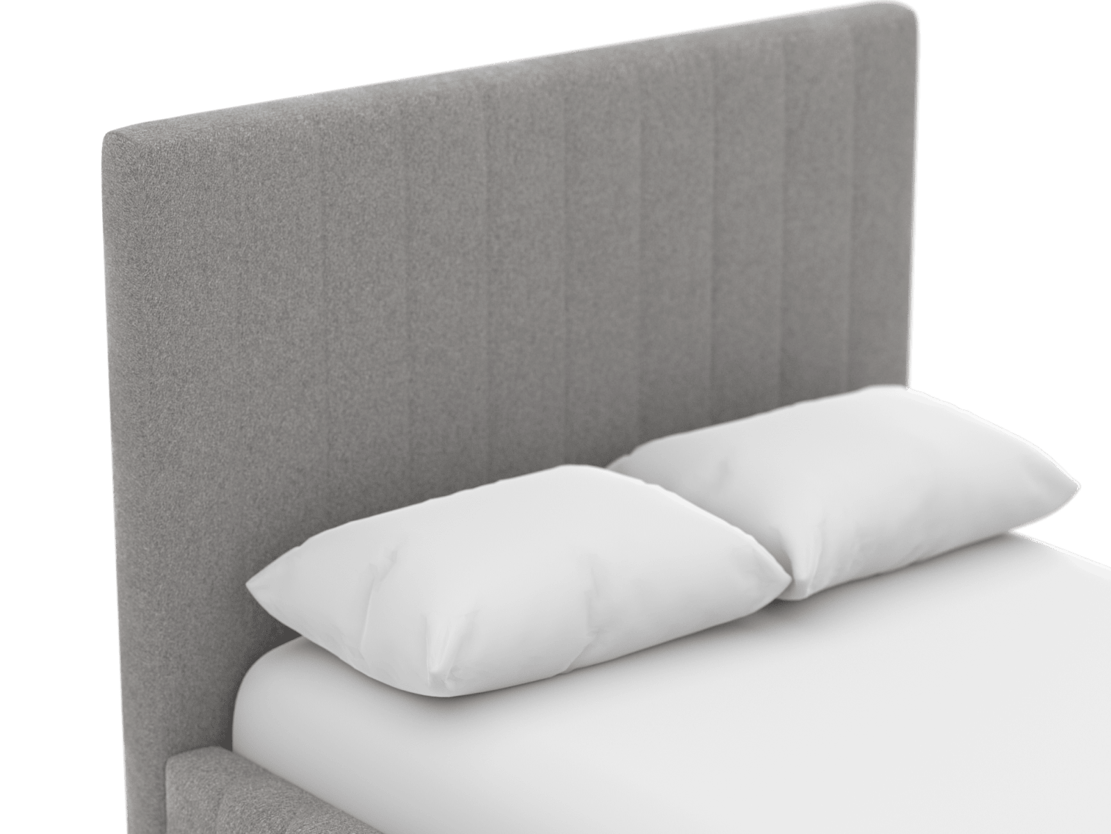 Brentwood Gas Lift Bed Toorak Pebble color Toorak Pebble