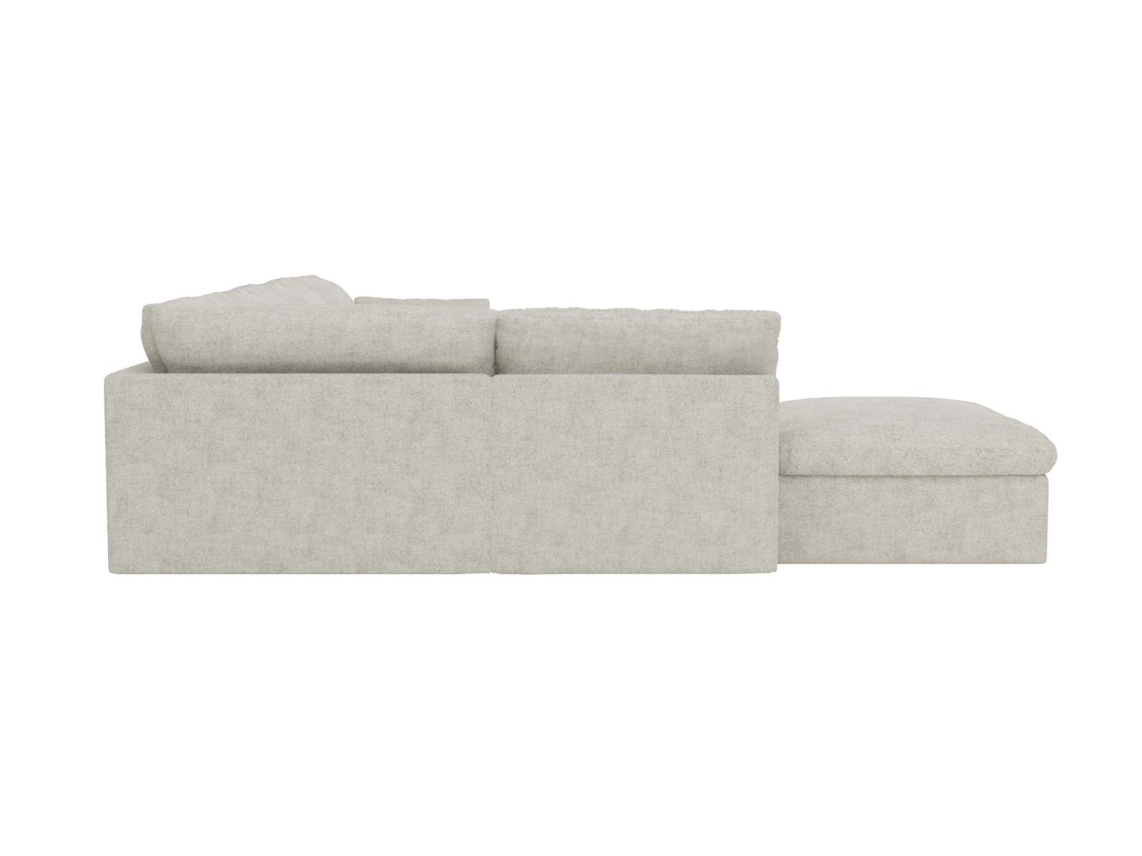 Retreat Avon Mineral Modular Sofa - 6 Seater LAF Terminal color Avon Mineral