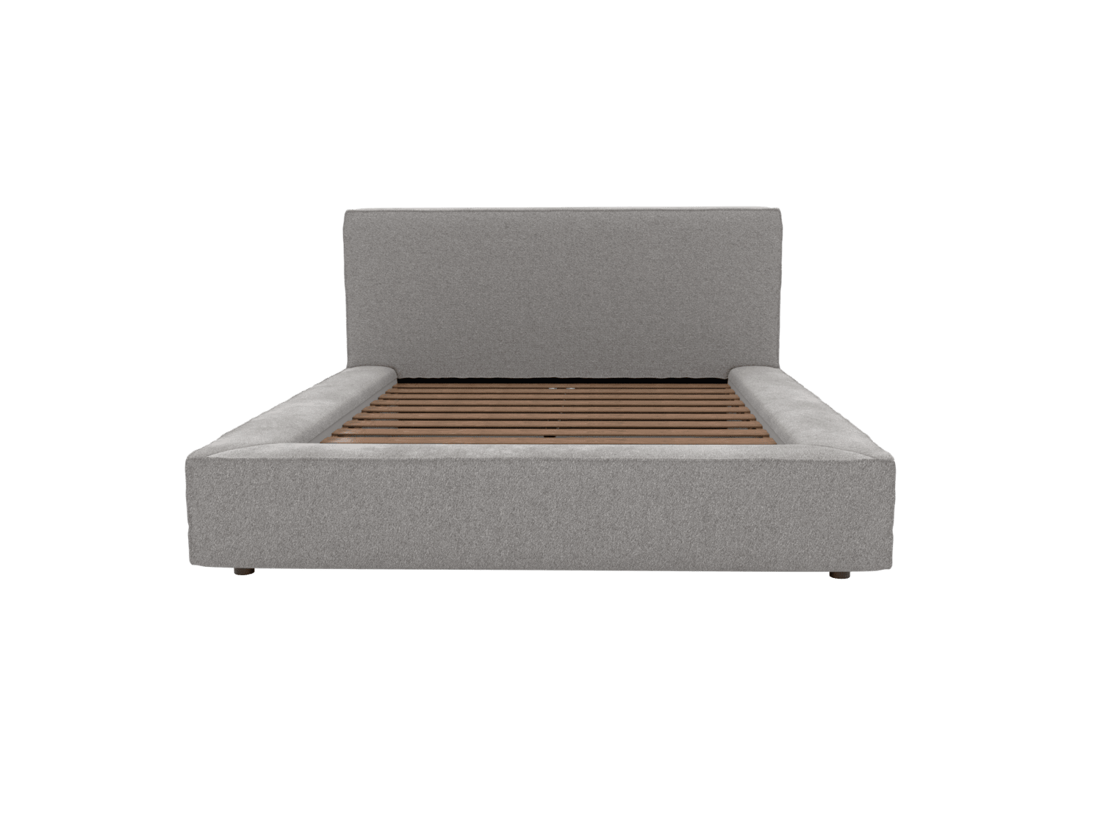 Riley Bed Frame Toorak Pebble color Toorak Pebble