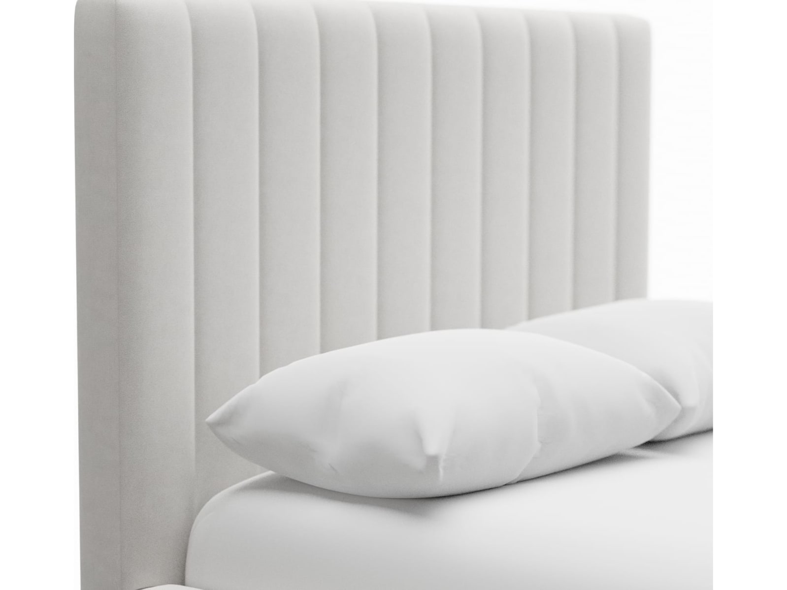 Brentwood Gas Lift Bed Muse Frost color Muse Frost