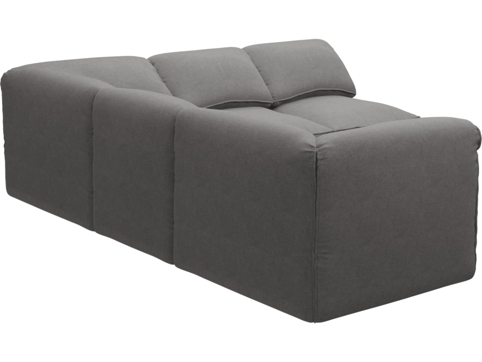 Kai California Slate Modular Sofa - 5 Seater color California Slate