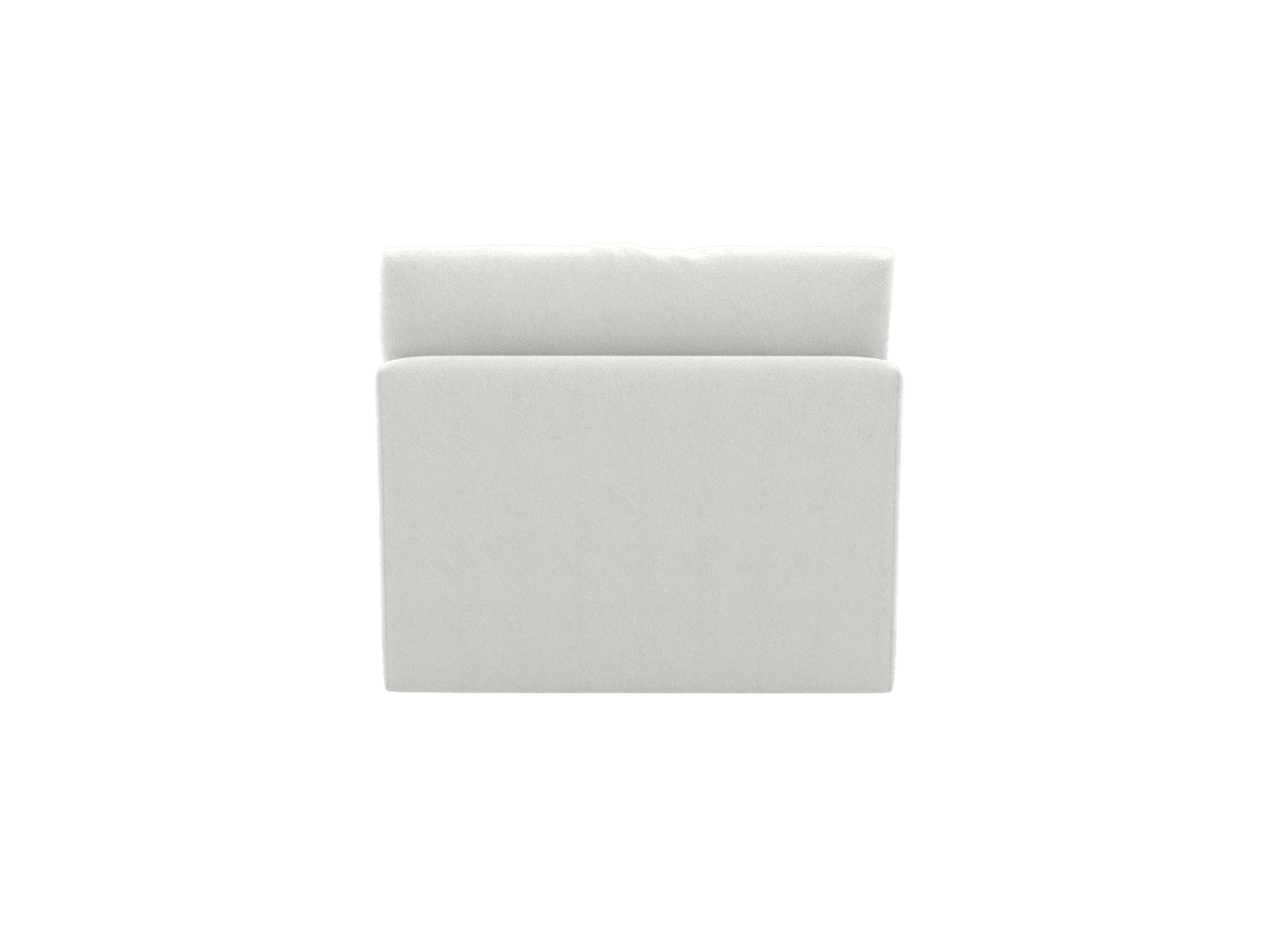 Haven Muse Frost 1 Seater Armless Sofa Module color Muse Frost