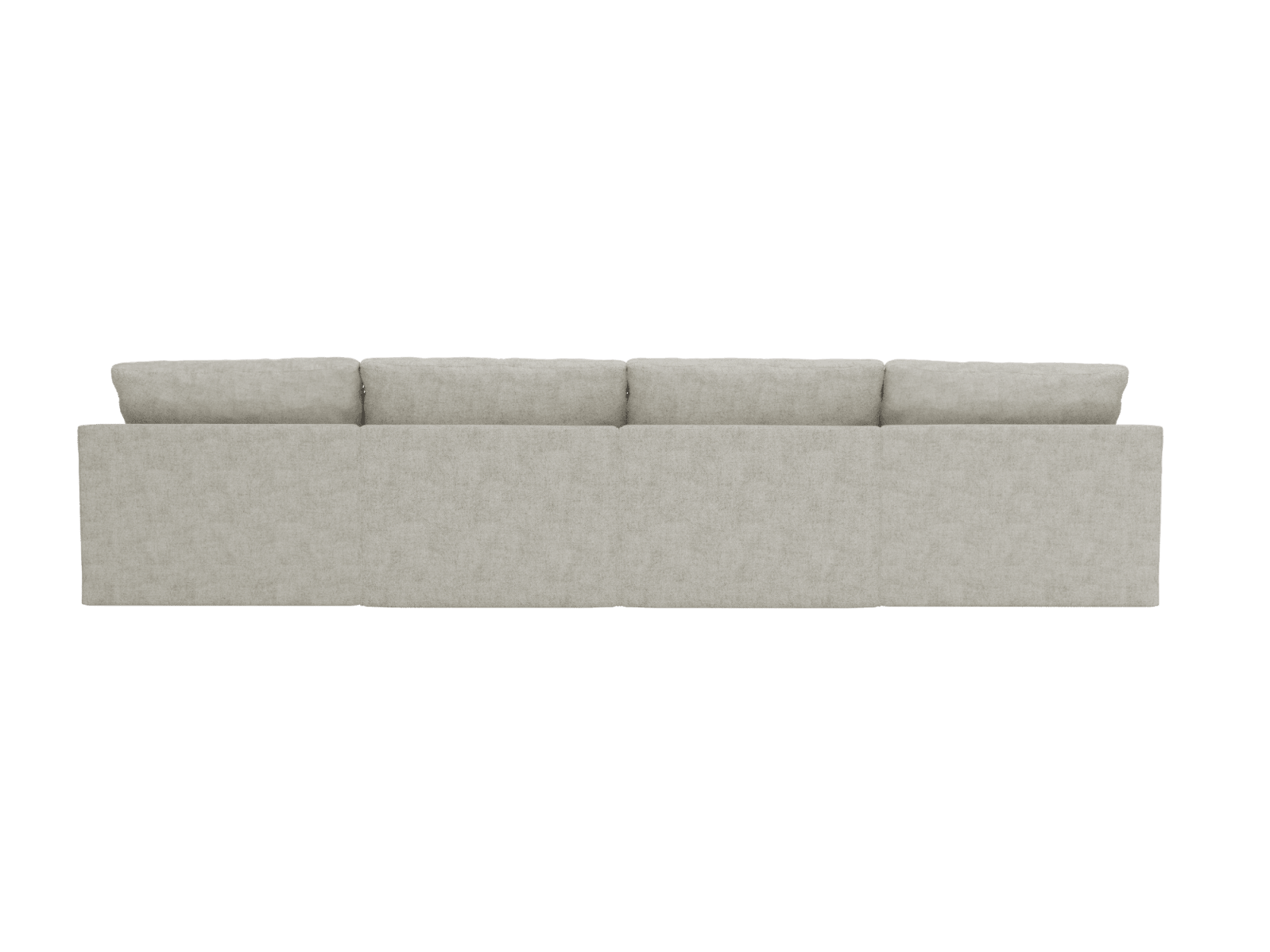Retreat Avon Mineral Modular Sofa - 4 Piece color Avon Mineral
