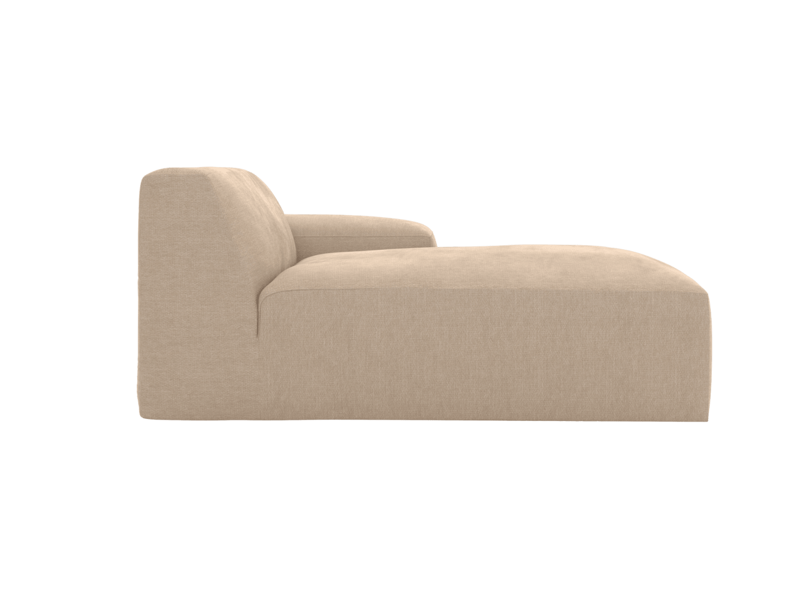 Copenhagen Muse Driftwood Right Arm Facing Chaise Module color Muse Driftwood