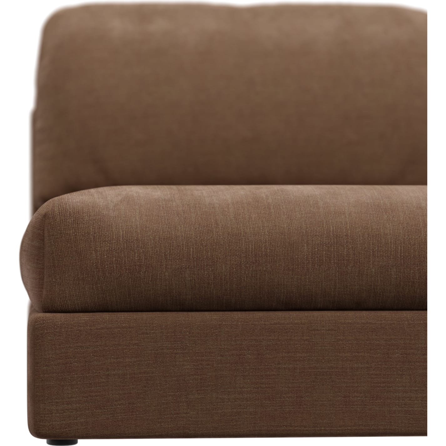 Finley Tribute Chestnut Armless Sofa Chair Module color Tribute Chestnut