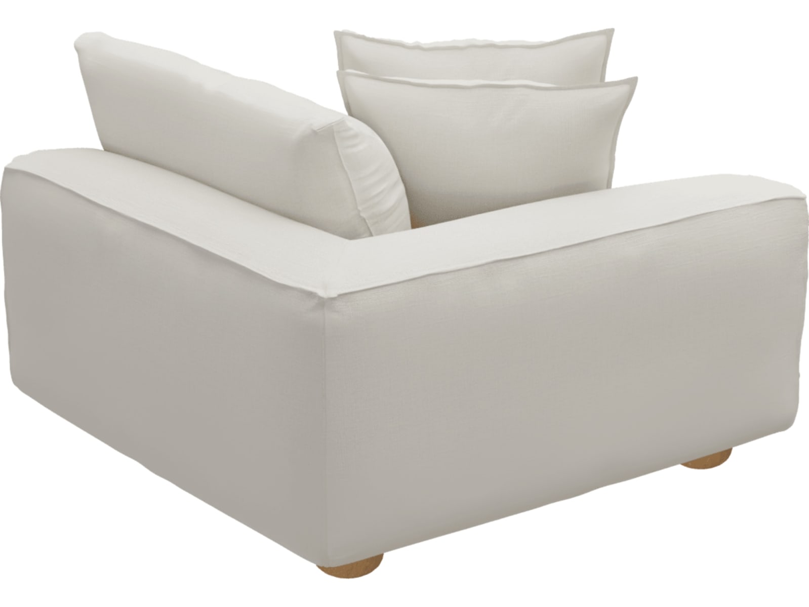 Tully Tribute Ice Left Arm Facing Chair Module color Tribute Ice