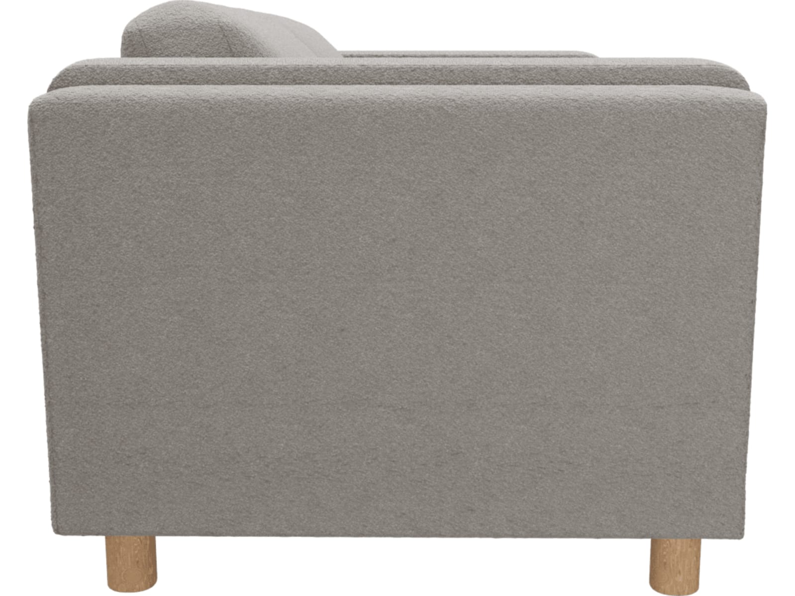 Hayes Boucle Pumice Sofa - 2 Seater color Boucle Pumice