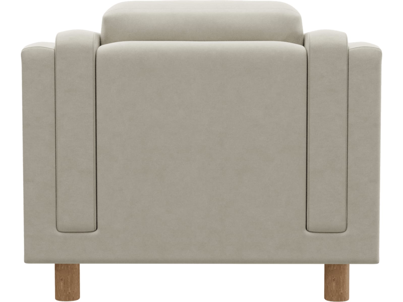 Hayes Muse Flax Armchair color Muse Flax