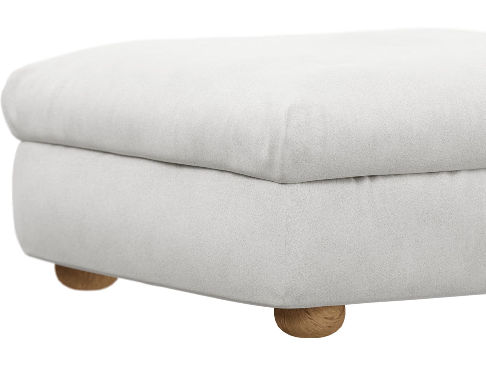 Tully Noa Fog Ottoman color Noa Fog