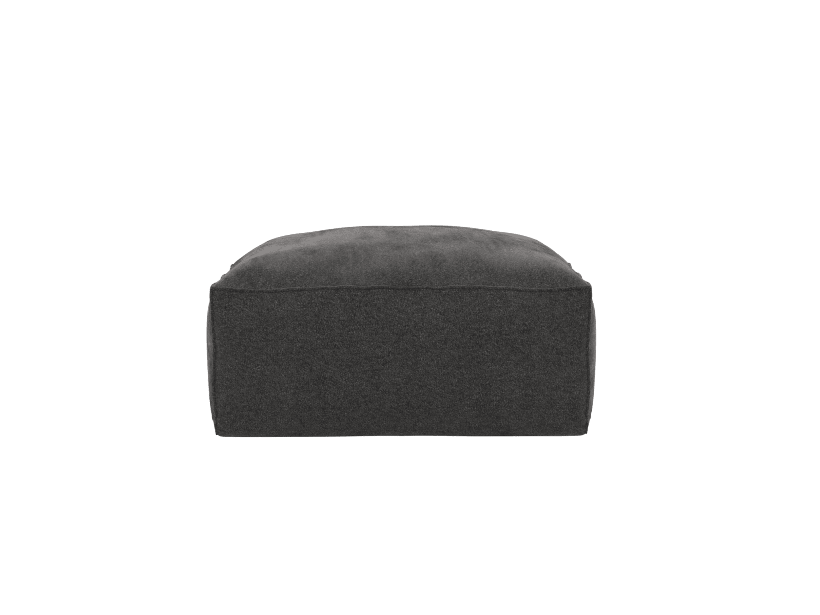 Riley California Charcoal Modular Small Ottoman color California Charcoal