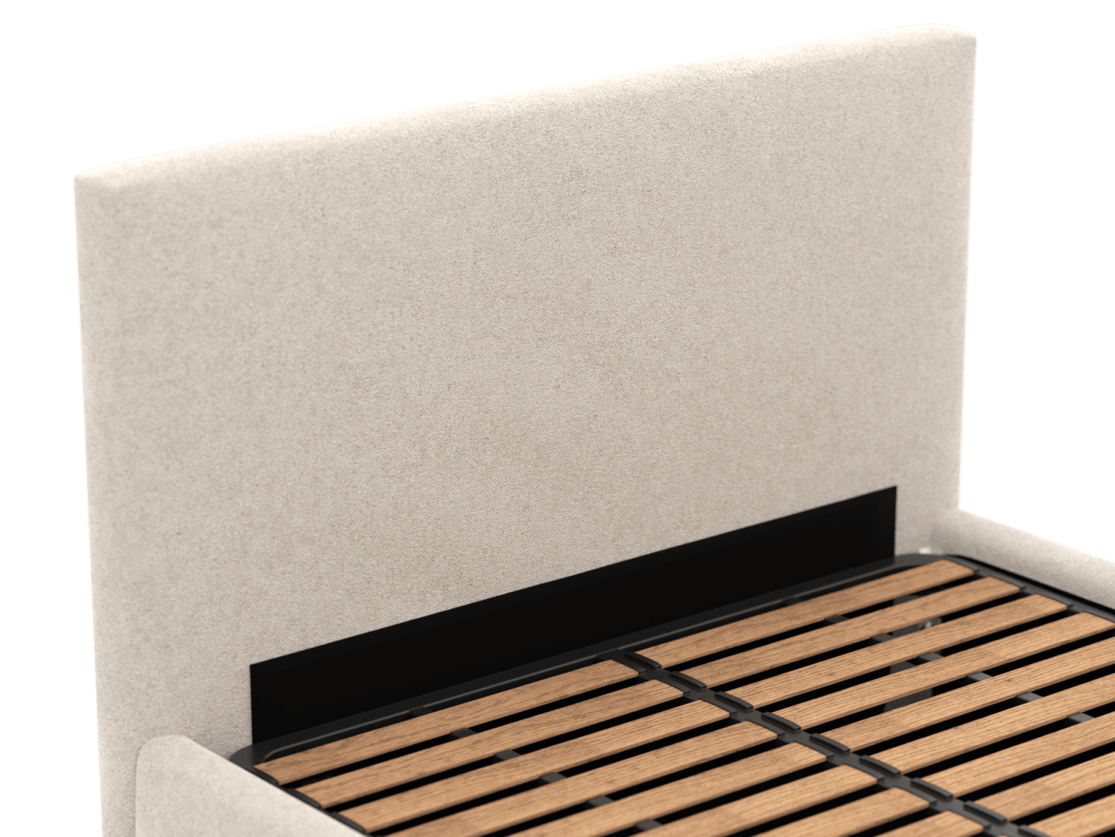 Haven Gas Lift Bed Avon Mineral color Avon Mineral