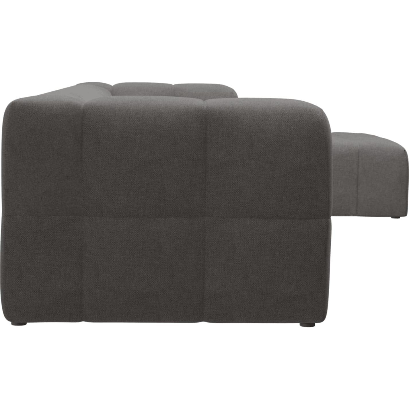 Lucello California Slate Modular Sofa with Ottoman - 5 Piece color California Slate