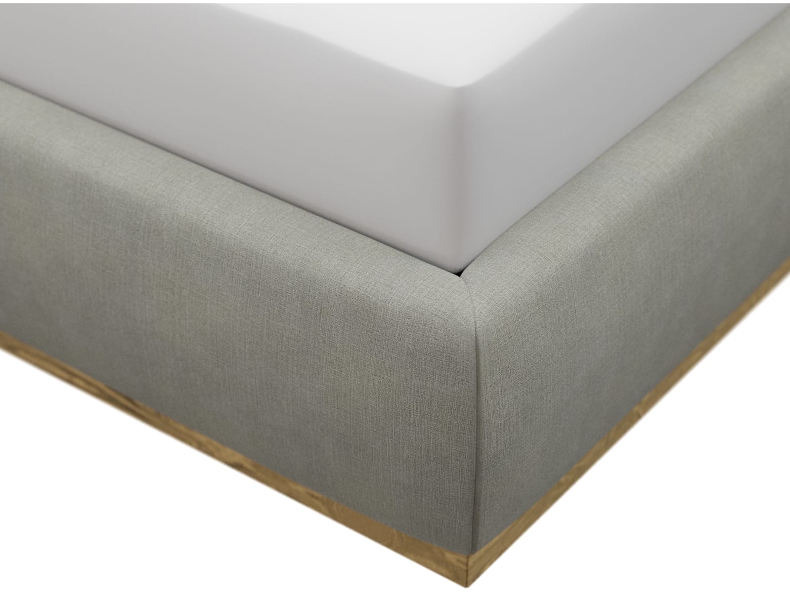 Haven Gas Lift Bed Toorak Pebble color Toorak Pebble