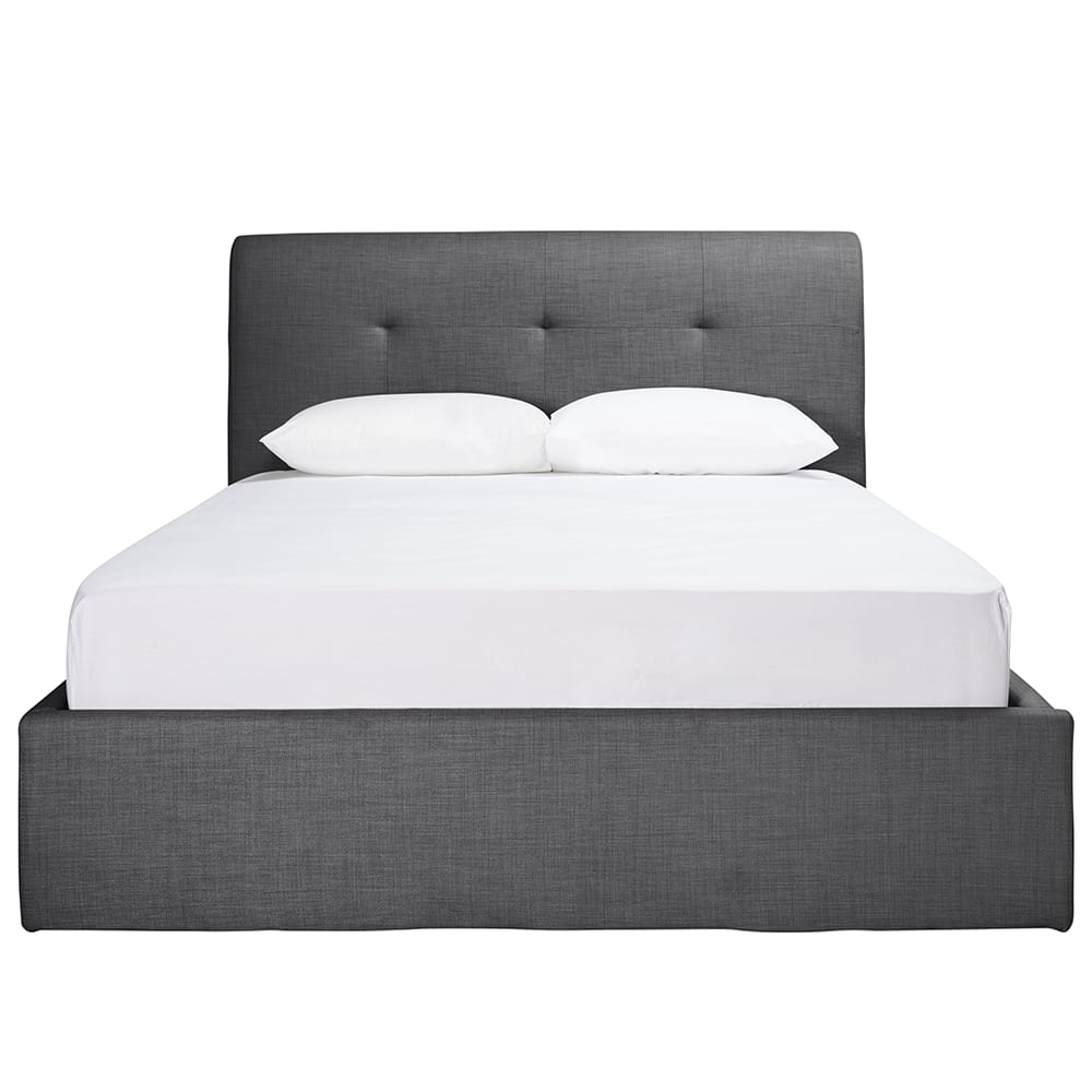 Terrigal Bed Frame Charcoal color Charcoal