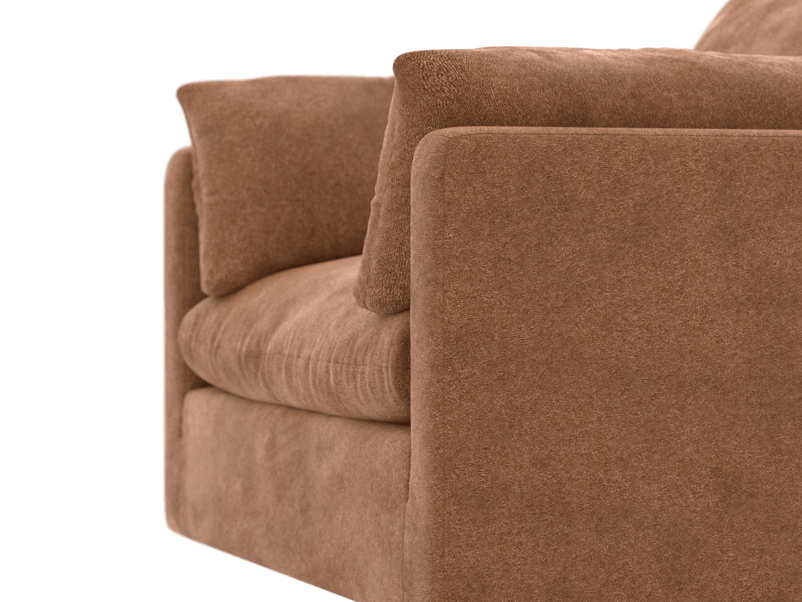 Willow Tribute Chestnut Armchair color Tribute Chestnut