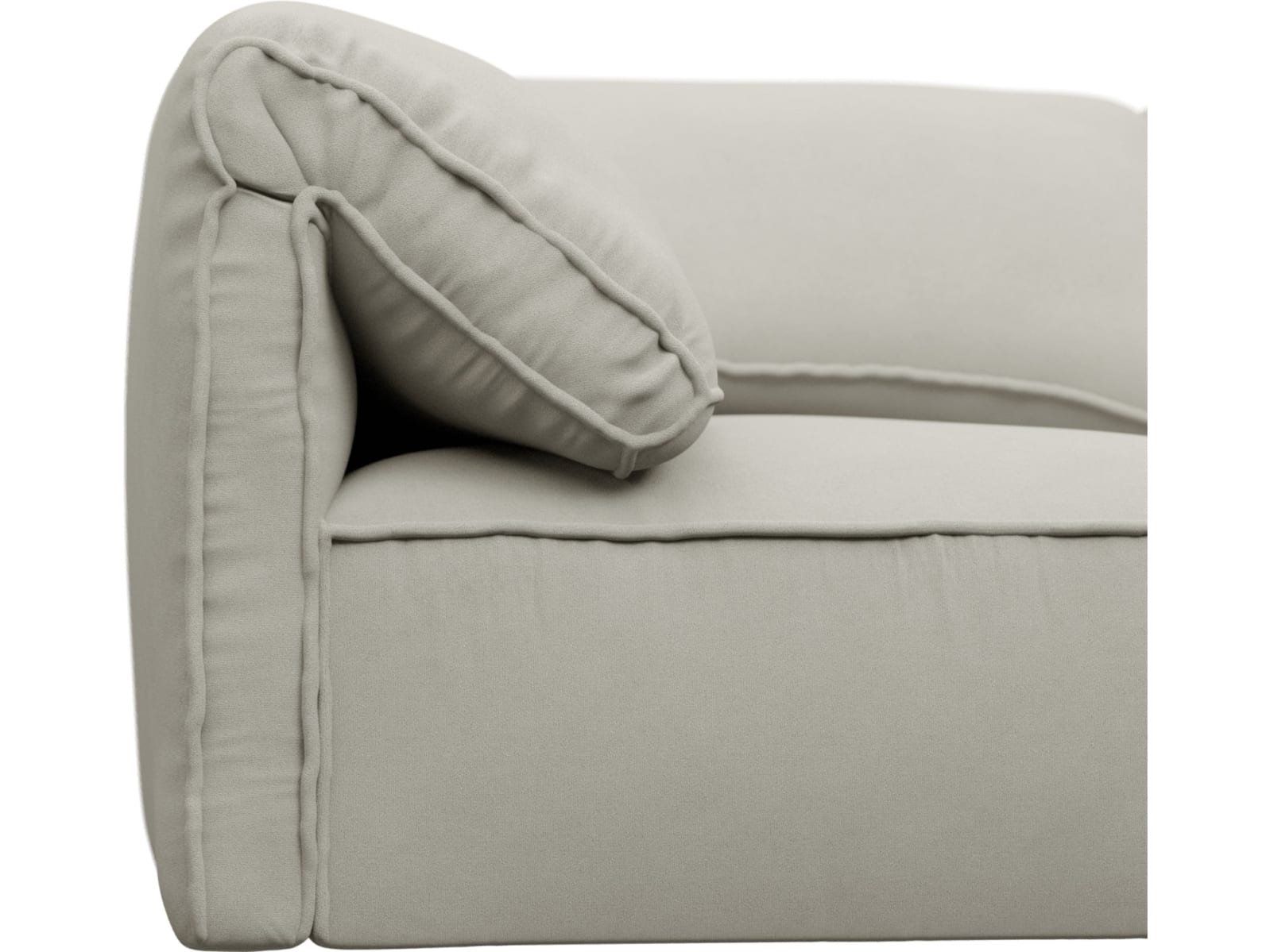 Kai California Ivory Modular Sofa - 2 Seater color California Ivory