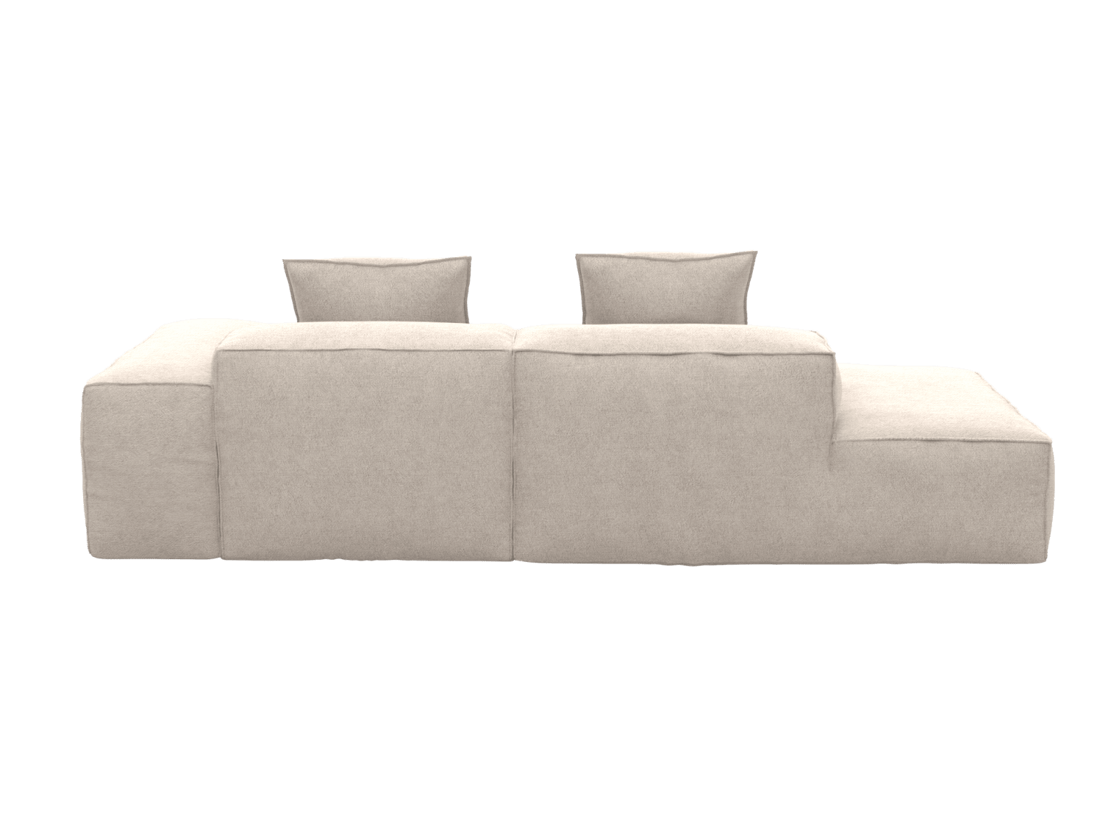 Riley Noa Desert Modular Sofa Left Terminal - 3 Seater color Noa Desert