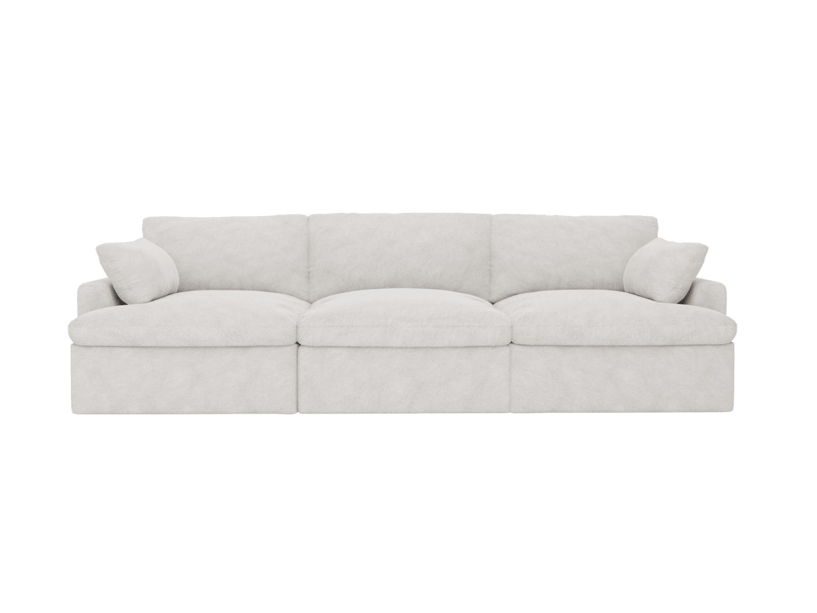 Retreat California Ivory Modular Sofa - 3 Piece color California Ivory