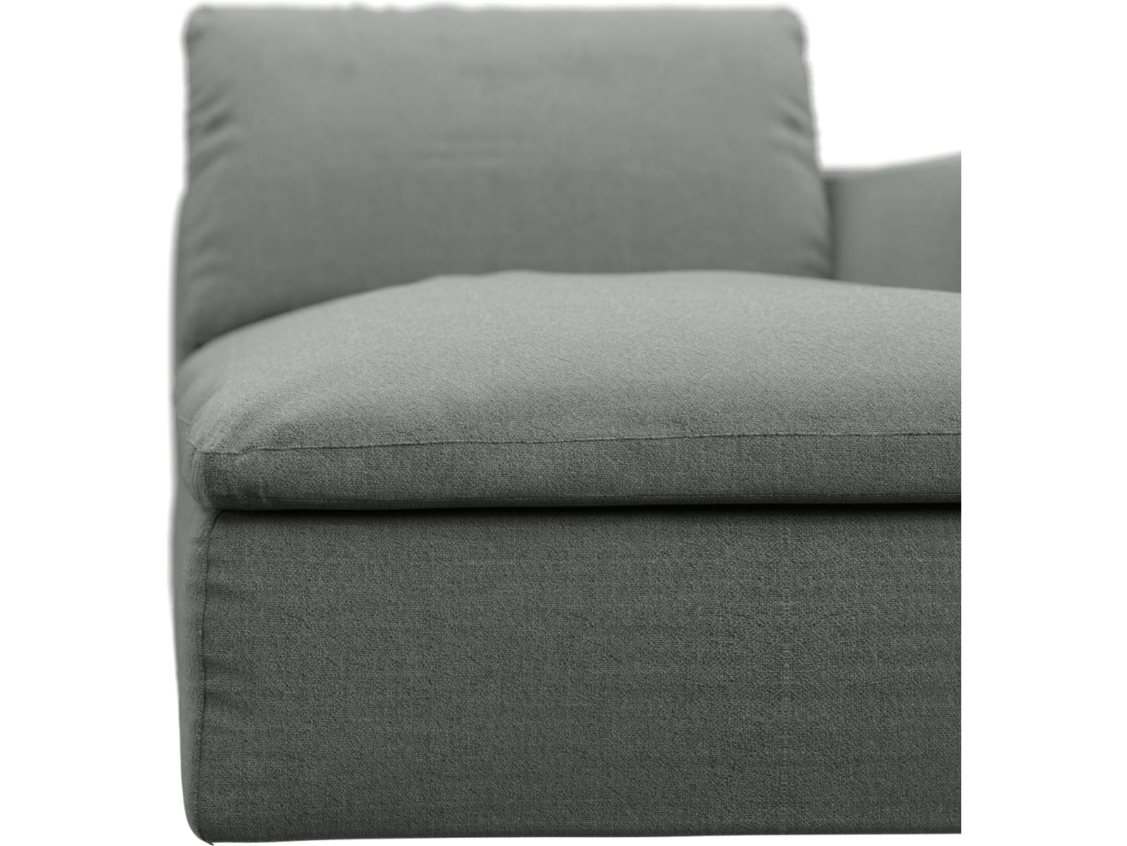 Cloud Deep Chaise Right Module Tribute Storm color Tribute Storm