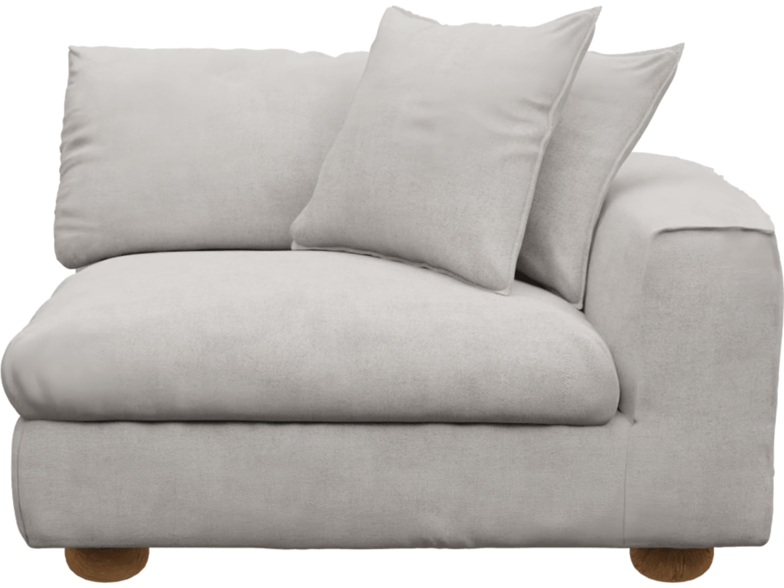 Tully Sofa Modules Slip Covers Avon Mineral color Avon Mineral