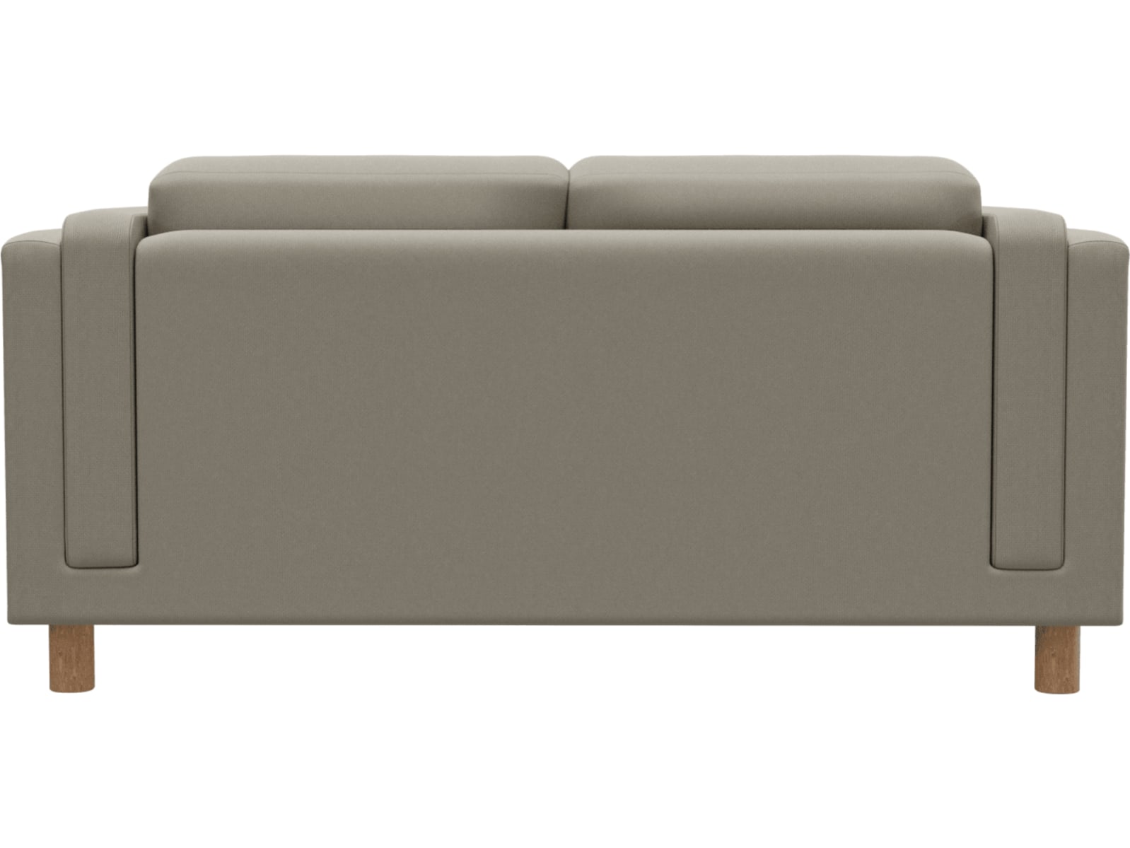 Hayes Plaza Natural Sofa - 2 Seater color Plaza Natural