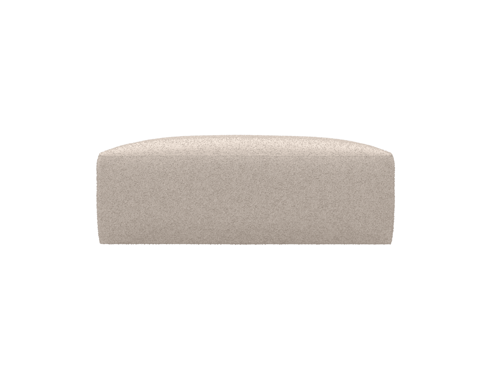 Copenhagen Boucle Pumice Ottoman color Boucle Pumice